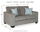 Altari Loveseat - Golden Linens & Furniture (PA)* 