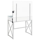 Eliza Makeup Vanity Table with LED Mirror and Stool