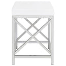 Eliza Makeup Vanity Table with LED Mirror and Stool