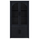 Riva Tall Display Cabinet with LED Lighting