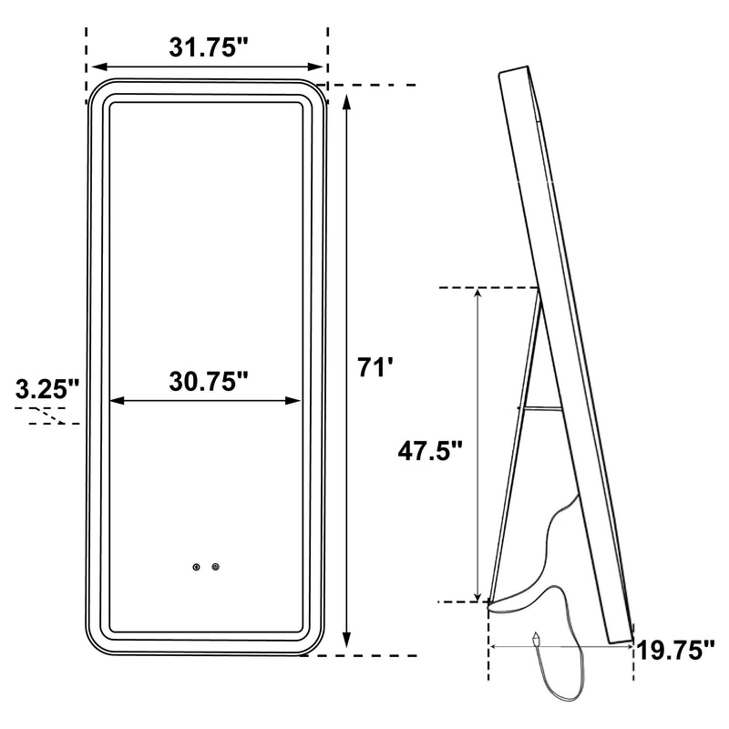 Glendora Standing Mirrors