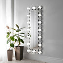Aghes Rectangular Wall Mirror with LED Lighting Mirror - Golden Linens & Furniture (PA)* 