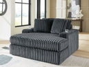 Midnight-Madness Oversized Chaise - Golden Linens & Furniture (PA)* 