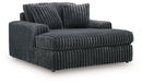 Midnight-Madness Oversized Chaise - Golden Linens & Furniture (PA)* 