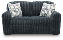 Midnight-Madness Loveseat - Golden Linens & Furniture (PA)* 