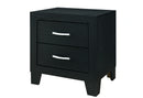 Reid Black Bed Group with LED