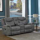 Conrad Reclining Glider Loveseat