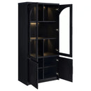 Riva Tall Display Cabinet with LED Lighting