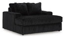 Midnight-Madness Oversized Chaise - Golden Linens & Furniture (PA)* 