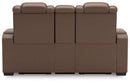 High Impact Power Reclining Loveseat with Console