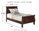 Alisdair Youth Bed - Golden Linens & Furniture (PA)* 
