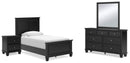 Lanolee Bedroom Set - Golden Linens & Furniture (PA)* 