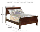 Alisdair Youth Bed - Golden Linens & Furniture (PA)* 