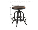 Valebeck Counter Height Bar Stool - Golden Linens & Furniture (PA)* 