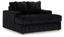 Midnight-Madness Oversized Chaise - Golden Linens & Furniture (PA)* 