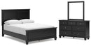 Lanolee Bedroom Set - Golden Linens & Furniture (PA)* 