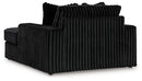 Midnight-Madness Oversized Chaise - Golden Linens & Furniture (PA)* 