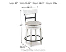 Valebeck Counter Height Bar Stool - Golden Linens & Furniture (PA)* 