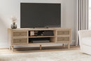 Cielden 72" TV Stand with Electric Fireplace - Golden Linens & Furniture (PA)* 
