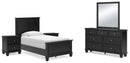 Lanolee Bedroom Set - Golden Linens & Furniture (PA)* 