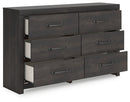 Hollivern Dresser and Mirror - Golden Linens & Furniture (PA)* 