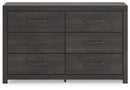 Hollivern Dresser and Mirror - Golden Linens & Furniture (PA)* 