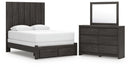 Fraluna Bedroom Set - Golden Linens & Furniture (PA)* 