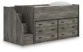 Frandern Loft Bed with Drawer Storage - Golden Linens & Furniture (PA)* 