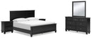 Lanolee Bedroom Set - Golden Linens & Furniture (PA)* 