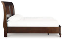 Trellington Sleigh Storage Bed