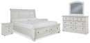 Robbinsdale Bedroom Set - Golden Linens & Furniture (PA)* 