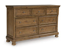 Feddinger Dresser - Golden Linens & Furniture (PA)* 