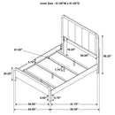 Amsbury Bedroom Set - Golden Linens & Furniture (PA)* 