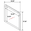 Amsbury 5 Pc Bedroom Set - Golden Linens & Furniture (PA)* 