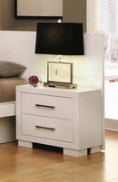 Jessica Nightstand Panels White (Set of 2) - Golden Linens & Furniture (PA)* 
