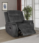Lawrence Upholstered Tufted Back Glider Recliner - Golden Linens & Furniture (PA)* 