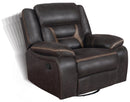 Greer Upholstered Tufted Back Glider Recliner - Golden Linens & Furniture (PA)* 