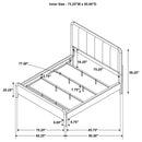 Amsbury Bedroom Set - Golden Linens & Furniture (PA)* 