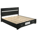 Miranda Panel Platform Storage Bed - Golden Linens & Furniture (PA)* 