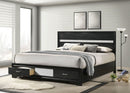 Miranda Panel Platform Storage Bed - Golden Linens & Furniture (PA)* 