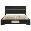 Miranda Panel Platform Storage Bed - Golden Linens & Furniture (PA)* 