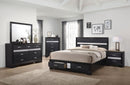 Miranda Panel Platform Storage Bed - Golden Linens & Furniture (PA)* 