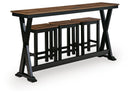 Wildenauer Counter Height Dining Table and 3 Barstools Set - Golden Linens & Furniture (PA)* 