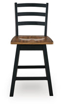 Wildenauer Counter Height Swivel Barstool - Golden Linens & Furniture (PA)* 