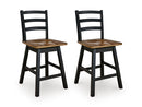 Wildenauer Counter Height Swivel Barstool - Golden Linens & Furniture (PA)* 