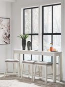 Robbinsdale Counter Height Dining Table and 3 Barstools Set