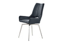 D4878 BLACK DINING CHAIR