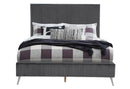 ENZO DARK GREY FULL BED