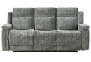 U1797 DARK GREY POWER RECLINING SOFA