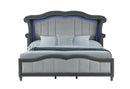 VANNA DARK GREY KING BED
